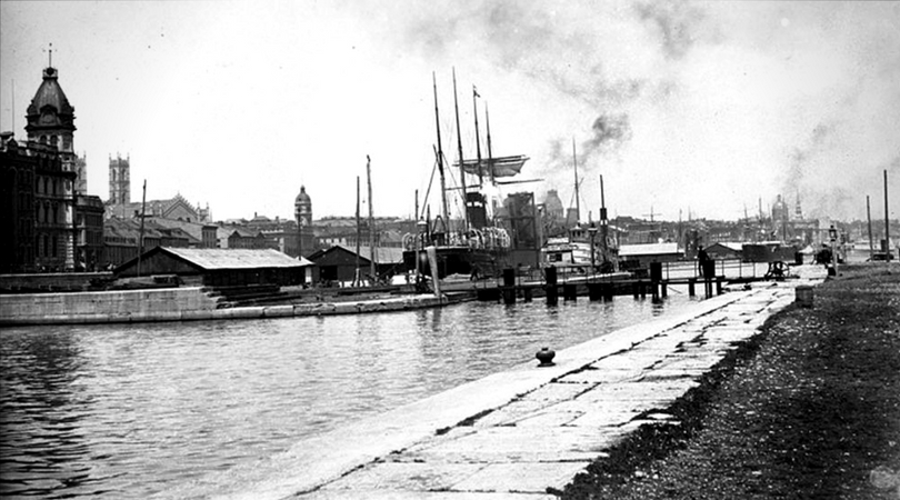 canal lachine 1900