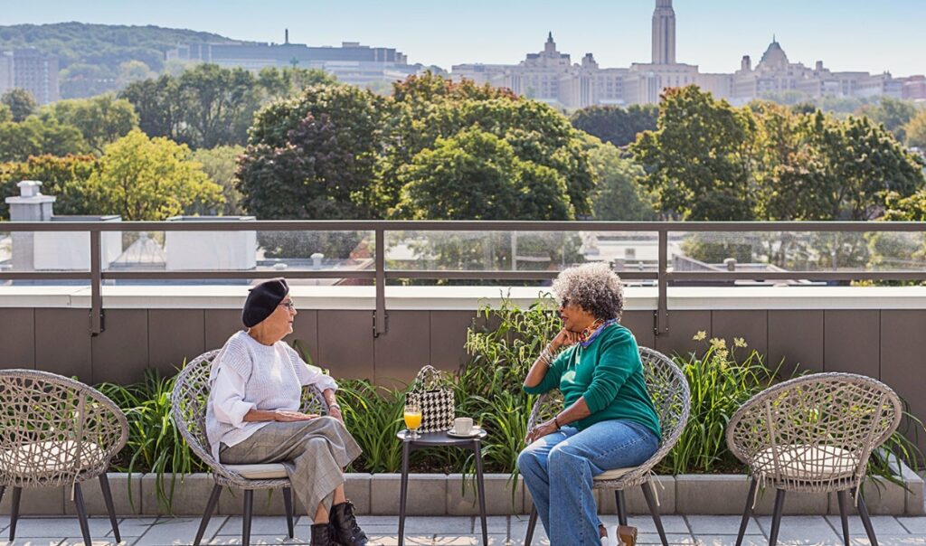 résidence Cornelius terrasse