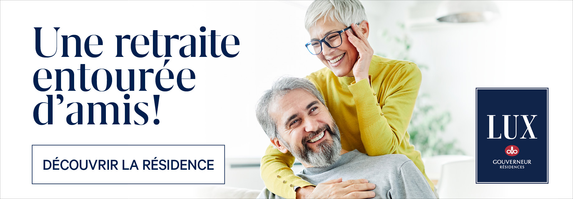 Situé à Montréal, dans le quartier Mercier-Hochelaga-Maisonneuve, le complexe Lux Gouverneur est une résidence pour retraités autonomes et semi-autonomes offrant de luxueux appartements et de multiples services et activités à ses résidents.