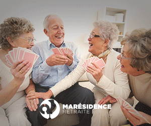 Retirement home with social or physic activities