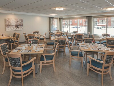 Résidence des Bâtisseurs Manoir Sully salle à manger