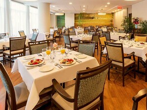 Le Gibraltar dining room of the residence