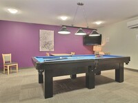 Résidence des Bâtisseurs Manoir Sully table de billard
