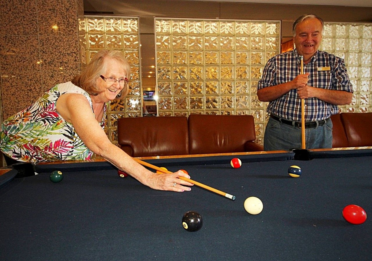 Manoir St-Laurent Salle de billard