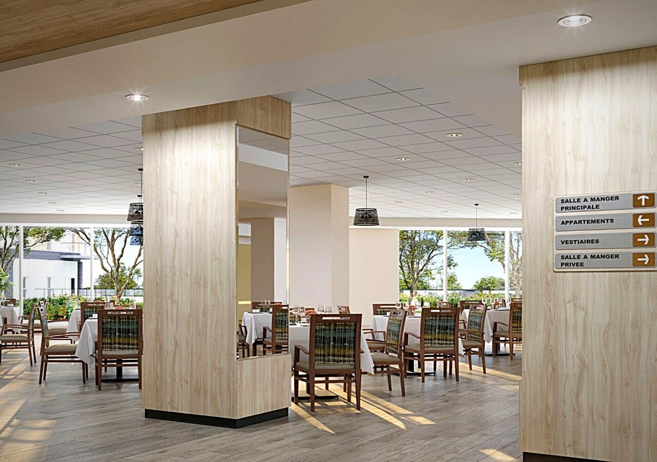 Cibèle residence dining room