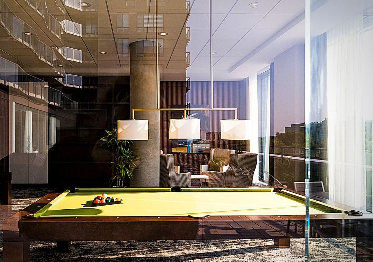 Cornelius résidence salle de billard