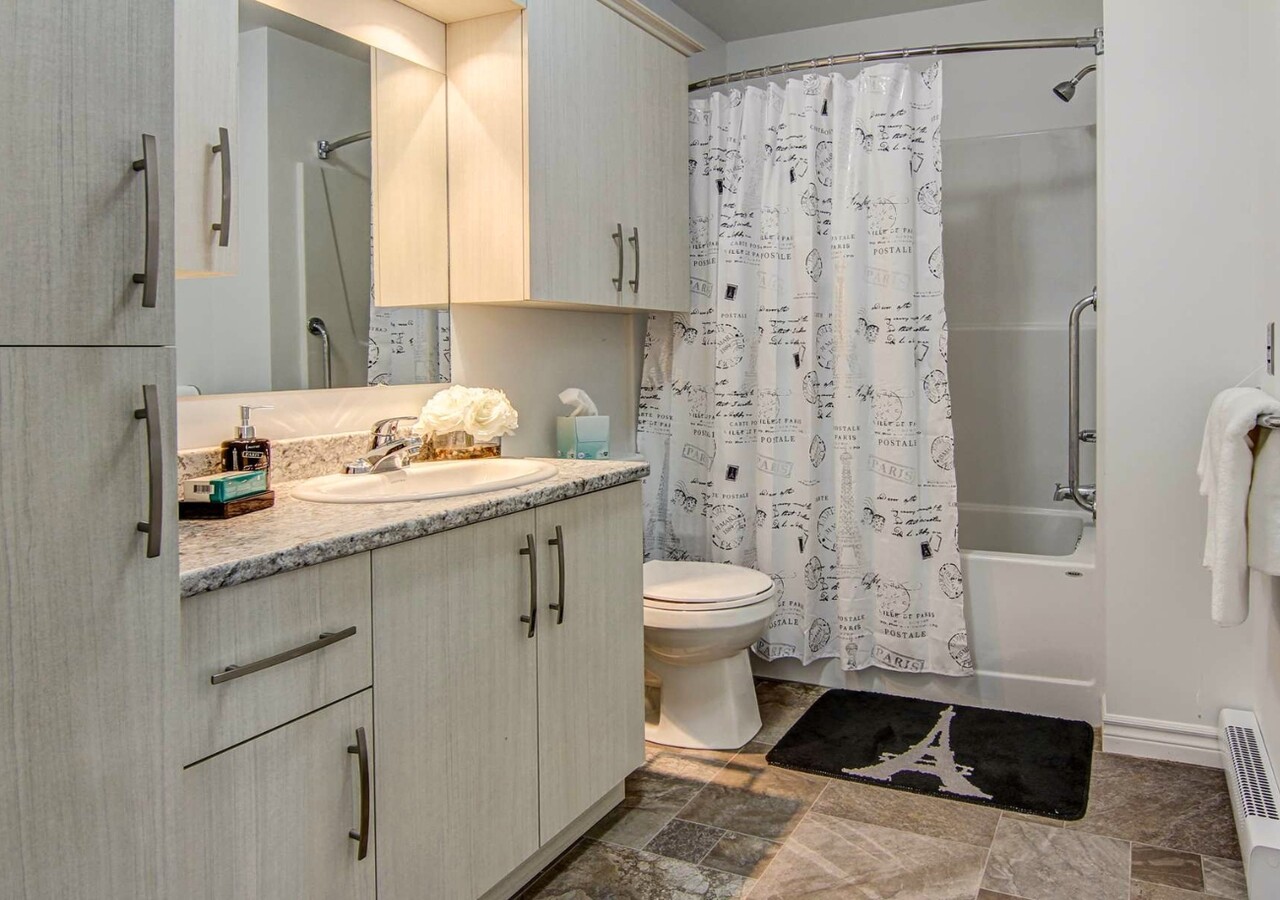 Résidence des Bâtisseurs St-Alexis salle de bain