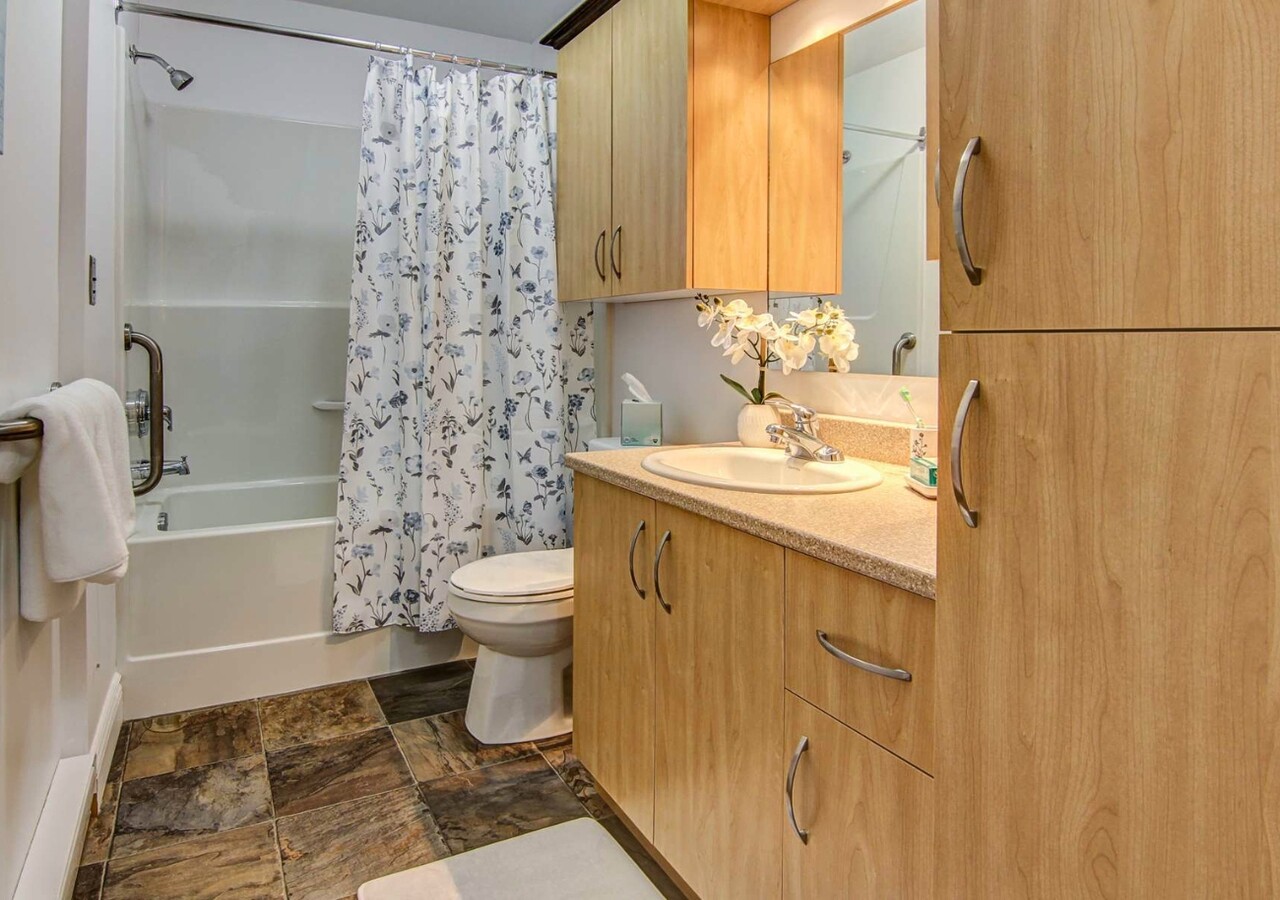 Résidence des Bâtisseurs St-Alexis salle de bain