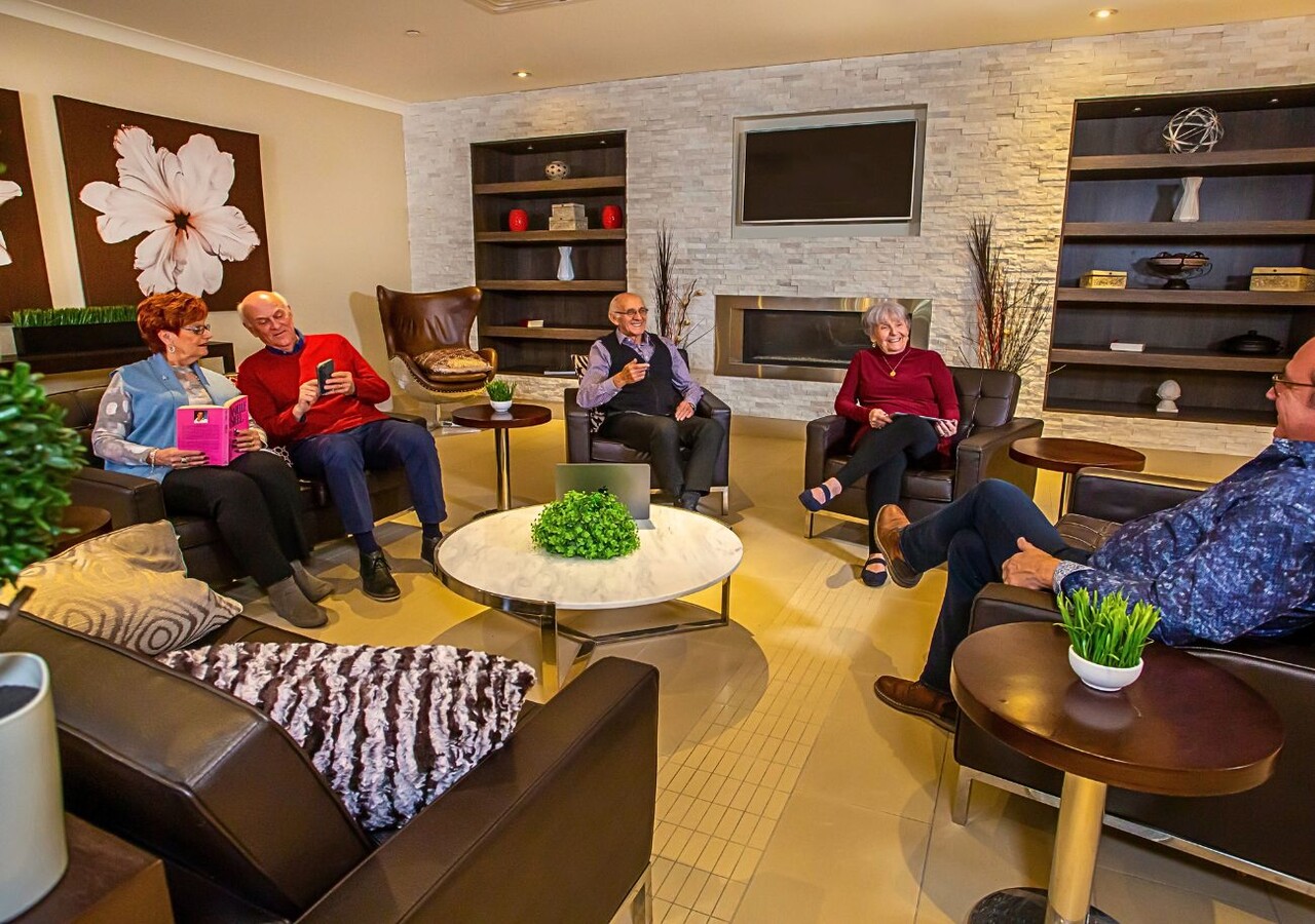 Village Riviera commun living room