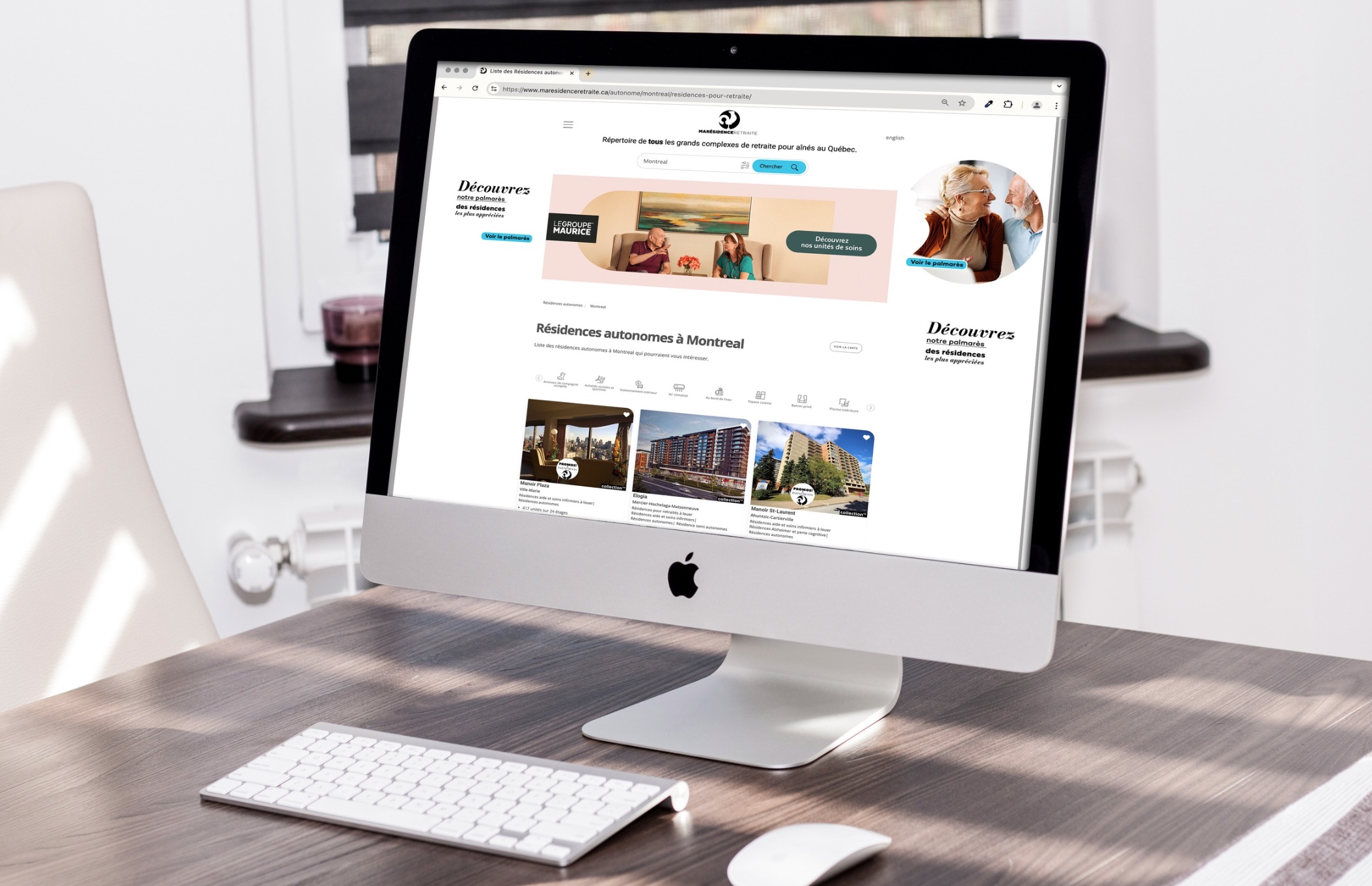 Ma Résidence Retraite formulaire de contact